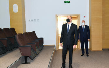 Prezident İlham Əliyev Sumqayıt Məhkəmə Kompleksinin açılışını edib