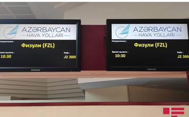 Bakıdan Füzuli Beynəlxalq Hava Limanına sərnişin təyyarəsi ilə sınaq uçuşu həyata keçirilib