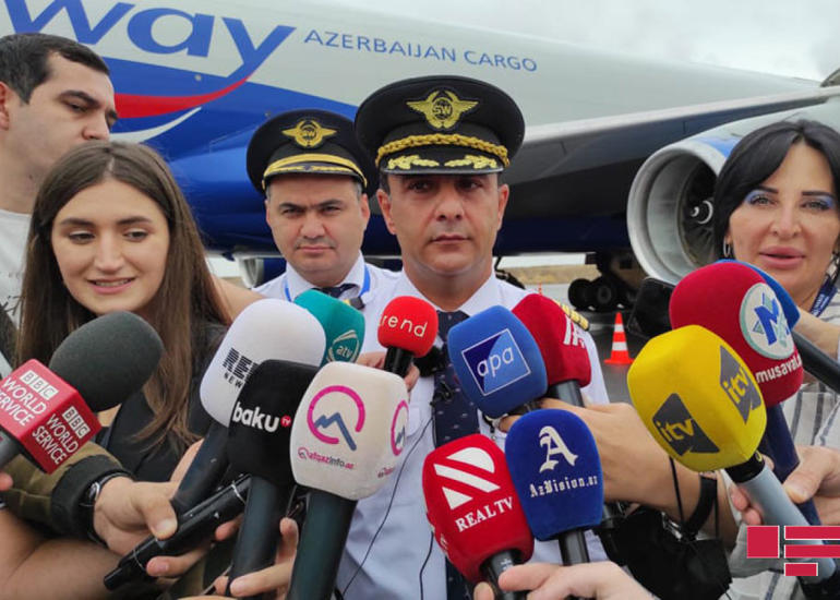 Azərbaycanlı təyyarə kapitanı: “Qarabağ səmasında sərbəst uçuşlar yerinə yetirməyə başlamışıq”