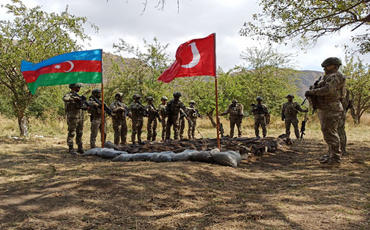 Laçında Azərbaycan-Türkiyə birgə təlimi başlayıb - FOTO