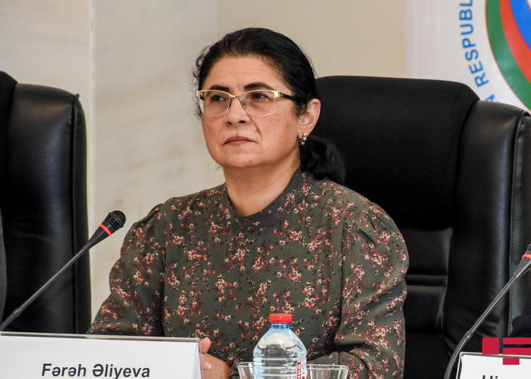Fərəh Əliyeva “Şöhrət” ordeni ilə təltif edilib