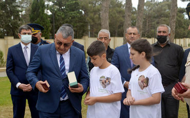Vətən müharibəsi şəhidlərinin xatirəsi yad edilib