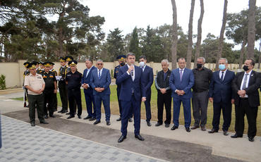 Vətən müharibəsi şəhidlərinin xatirəsi yad edilib