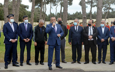 Vətən müharibəsi şəhidlərinin xatirəsi yad edilib