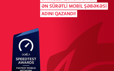 Bakcell Azərbaycanın ən sürətli mobil şəbəkəsi elan olundu
