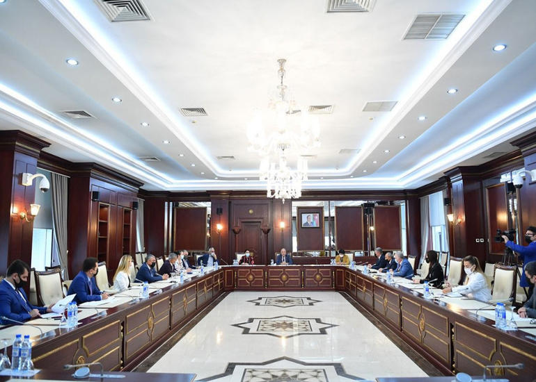 Milli Məclisin Əmək və sosial siyasət komitəsinin iclası keçirilib