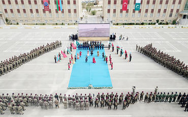 “Üç qardaş - 2021” beynəlxalq təliminin açılışına həsr olunan təntənəli mərasim keçirilib