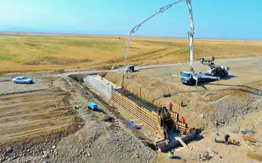 Bərdə-Ağdam avtomobil yolunun tikintisi davam etdirilir