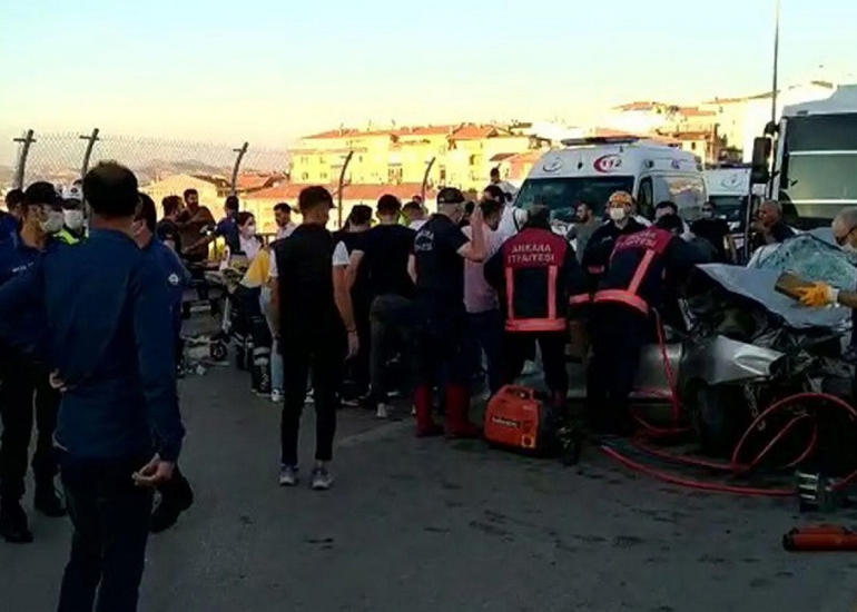 Türkiyədə yol qəzası olub, 5 nəfər ölüb