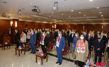 Bakının azad edilməsinin ildönümü münasibətilə Türkiyə səfirliyində tədbir keçirilib