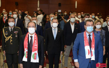 Bakının azad edilməsinin ildönümü münasibətilə Türkiyə səfirliyində tədbir keçirilib