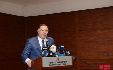 Bakının azad edilməsinin ildönümü münasibətilə Türkiyə səfirliyində tədbir keçirilib