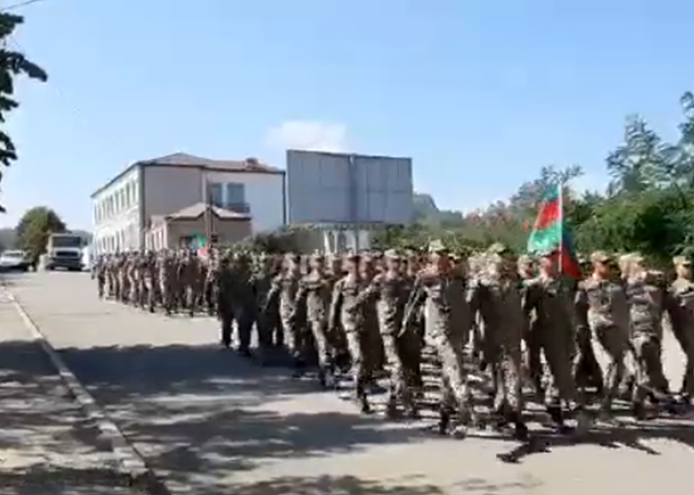 Bakının erməni-bolşevik işğalından azad edilməsinin ildönümü ilə bağlı Şuşada hərbi yürüş olub