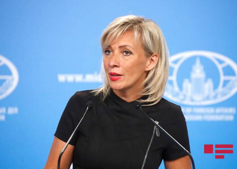 Zaxarova: “Rusiya danışıqlar aparan Ukrayna nümayəndələrinə inamını itirib”