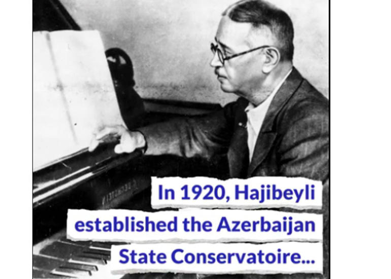 Los Ancelesdə Üzeyir Hacıbəyliyə həsr olunmuş qısa film hazırlanıb