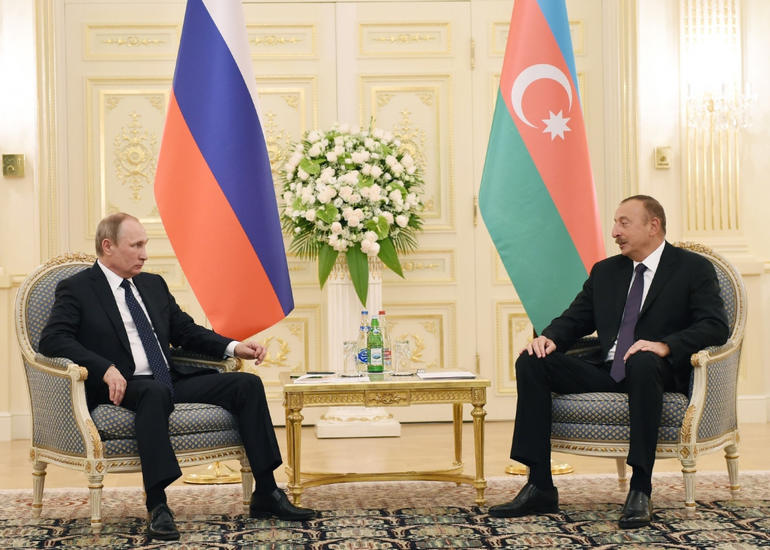 Azərbaycan Prezidenti Vladimir Putinə başsağlığı məktubu ünvanlayıb