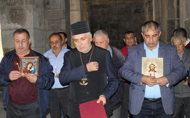 Anım günü münasibətilə Laçın rayonunun Ağoğlan məbədində mərasim təşkil olunub