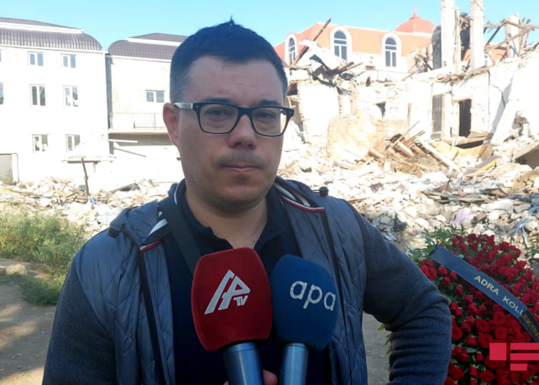 Ukraynalı jurnalist: "İşğalçıların Qarabağdakı cinayətlərinin sübutlarını toplamaq çox vacibdir"