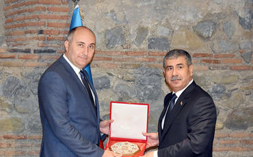 Azərbaycan və Gürcüstan müdafiə nazirləri arasında ikitərəfli görüş olub