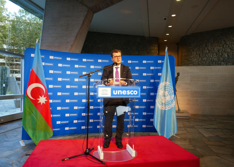 UNESCO-nun Baş qərargahında Nizami Gəncəvinin 880 illiyi qeyd edilib