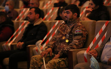 Heydər Əliyev Sarayı ilk tədbirini şəhid və qazi ailələrinə həsr edib