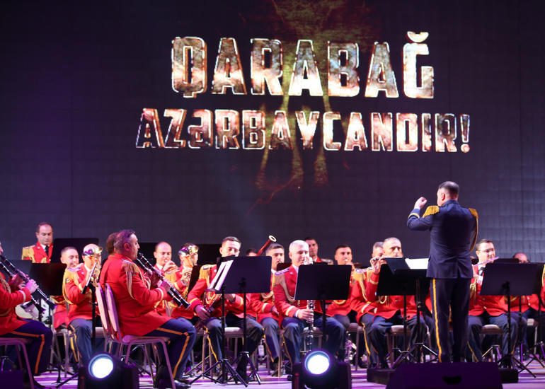 Heydər Əliyev Sarayı ilk tədbirini şəhid və qazi ailələrinə həsr edib