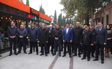 Gəncədə Nizami Gəncəvinin 880 illik yubileyinə həsr olunmuş ümumşəhər tədbiri keçirilib
