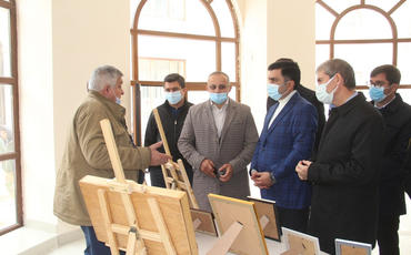 Gəncədə Nizami Gəncəvinin 880 illik yubileyinə həsr olunmuş ümumşəhər tədbiri keçirilib