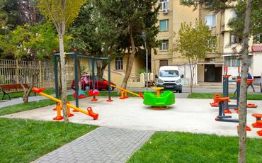 Xətai rayonunda Vətən müharibəsi şəhidi Vüsal Şahmarlının adını daşıyan parkın və xatirə lövhəsinin açılışı olub
