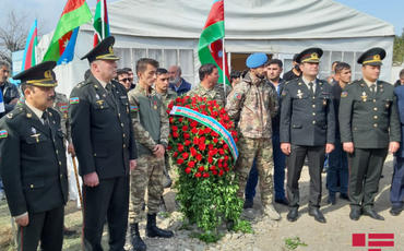 Vətən müharibəsi şəhidi İxtiyar Əliyev Goranboyda dəfn edilib