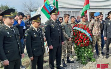 Vətən müharibəsi şəhidi İxtiyar Əliyev Goranboyda dəfn edilib