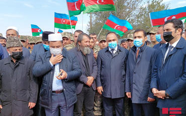 Vətən müharibəsi şəhidi İxtiyar Əliyev Goranboyda dəfn edilib