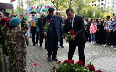 Vətən Müharibəsi şəhidi mayor Əsgərov Rüfət Mürvət oğlunun anım mərasimi keçirilib