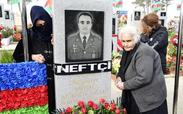 Vətən Müharibəsi şəhidi mayor Əsgərov Rüfət Mürvət oğlunun anım mərasimi keçirilib