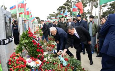 Vətən Müharibəsi şəhidi mayor Əsgərov Rüfət Mürvət oğlunun anım mərasimi keçirilib