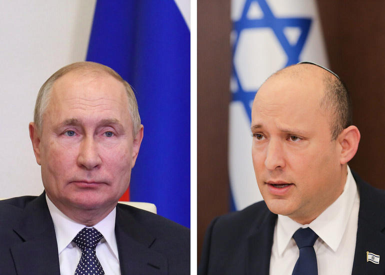 Putin İsrailin Baş naziri ilə görüşəcək