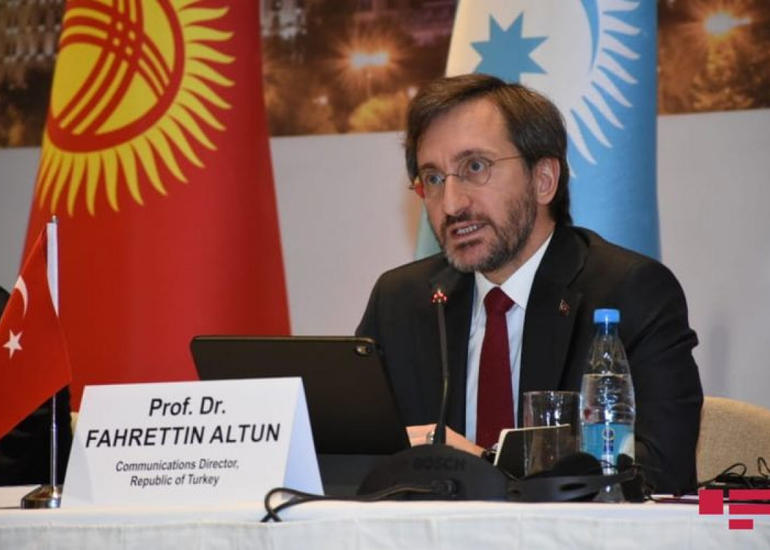 Fəxrəddin Altun: “Vətən müharibəsində Türkiyə və Azərbaycan dezinformasiyaların qarşısını aldı”