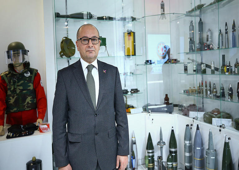 ANAMA rəhbəri: "Azad edilmiş ərazilərdə indiyədək 48 mindən çox mina və PHS aşkarlanıb"