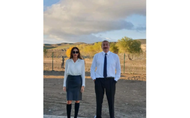 Birinci vitse-prezident Mehriban Əliyeva Zəngilandan foto paylaşıb