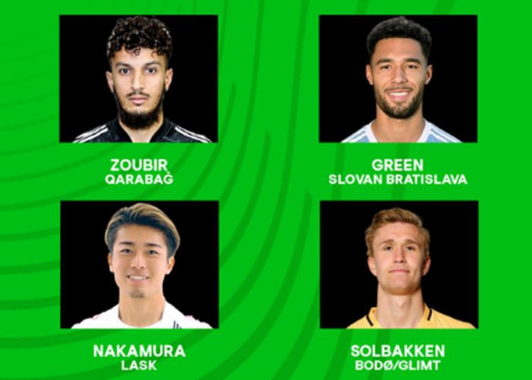 “Qarabağ”ın futbolçusu Konfrans Liqasında həftənin oyunçusu adına namizəd olub