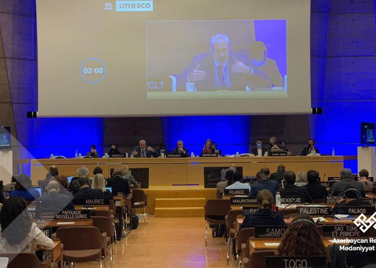 Azərbaycanın sədrliyi ilə UNESCO-nun Mədəniyyət Komissiyasının iclası keçirilib