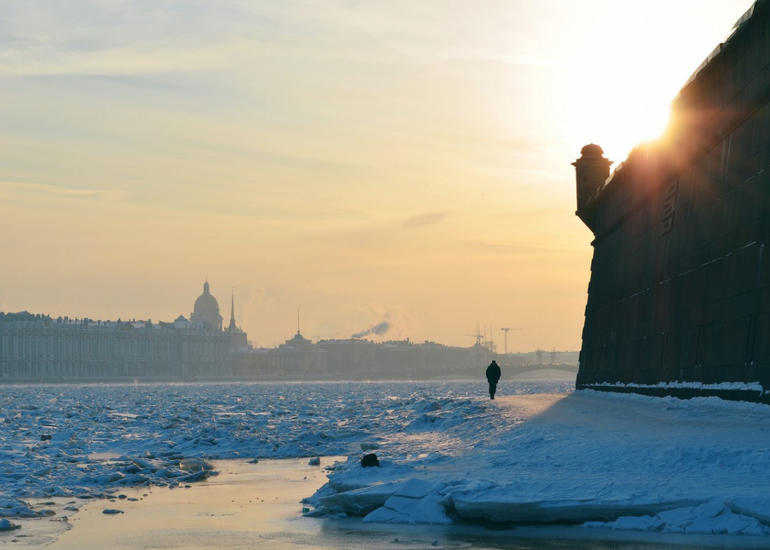Sankt-Peterburqda şaxtalı hava 1893-cü ilin rekordunu yeniləyib