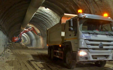 Horadiz-Cəbrayıl-Zəngilan-Ağbənd avtomobil yolunda tunellərin inşasına başlanılıb