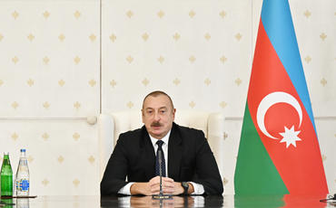 Prezident İlham Əliyev "Qarabağ" futbol klubunun üzvlərini qəbul edib