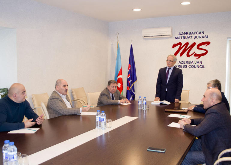 Mətbuat Şurasında Şirməmməd Hüseynovun xatirəsi yad edilib