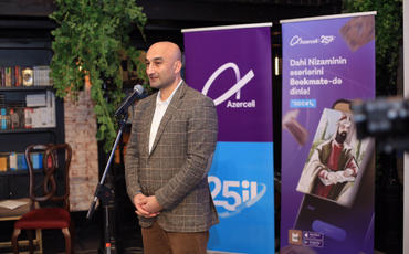 Nizaminin əsərləri "Azercell"in rəqəmsal təqdimatında