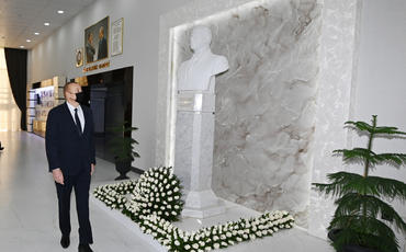 Prezident İlham Əliyev AZƏRTAC-ın yeni binası ilə tanış olub