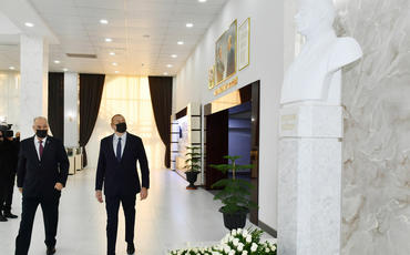 Prezident İlham Əliyev AZƏRTAC-ın yeni binası ilə tanış olub