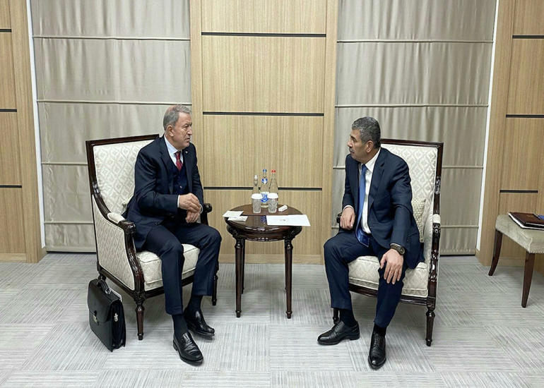 Hulusi Akar Zakir Həsənova başsağlığı verib