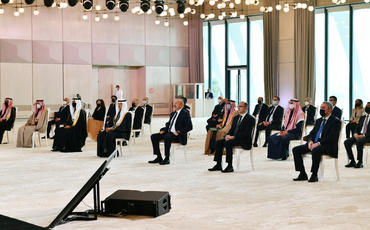 Prezident "Xızı-Abşeron" Külək Elektrik Stansiyasının təməlqoyma mərasimində iştirak edib